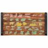 Bathroom Shelf for Multicolor 100 X 50 X 23 Cm Solid Reclaimed Wood