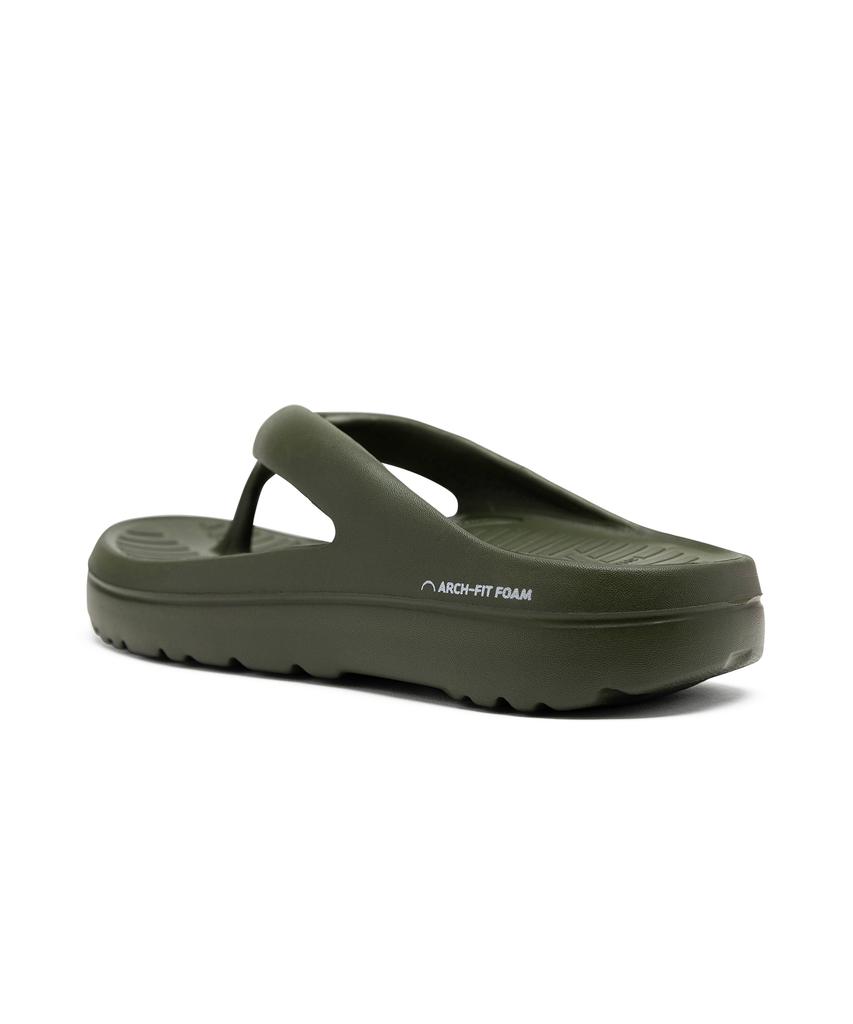 Akiii Classic Arch-Fit Foam Flip-Flops Midnight Sage