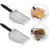 Tookie 2pcs Reptile Sand, Stainless Steel Fine Mesh Scoop Shove-l Portable Litter Scoop Reptile Litter Cleaner Scoop for Cat Litter Box, Sand