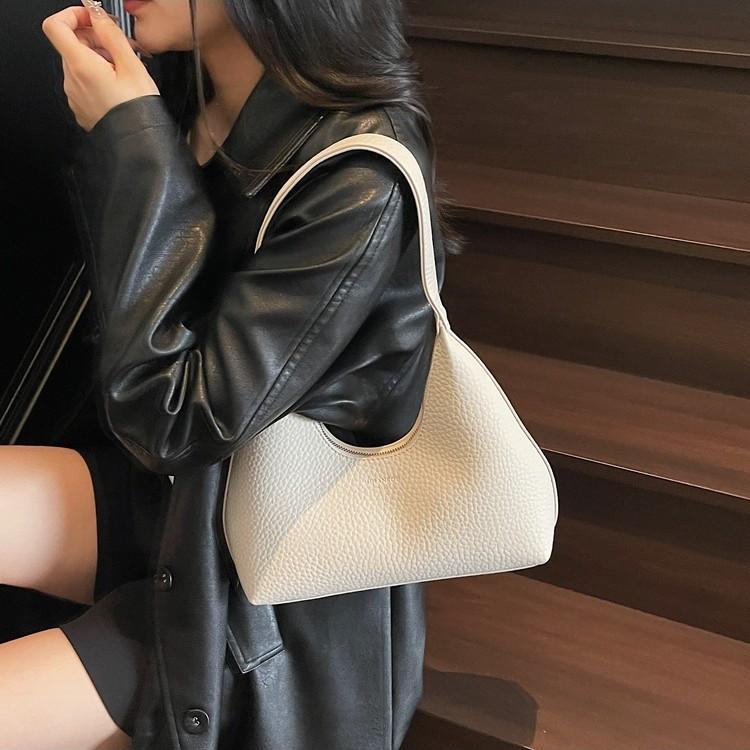 New Casual Shoulder Bag Fashionable Outdoor Underarm Bag Autumn Simple Fashion High Value Dumpling Bag