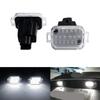1 Pair GHK151270B GHK151270A Car Light Number Plate Lamp For Mazda 6 2014-2020
