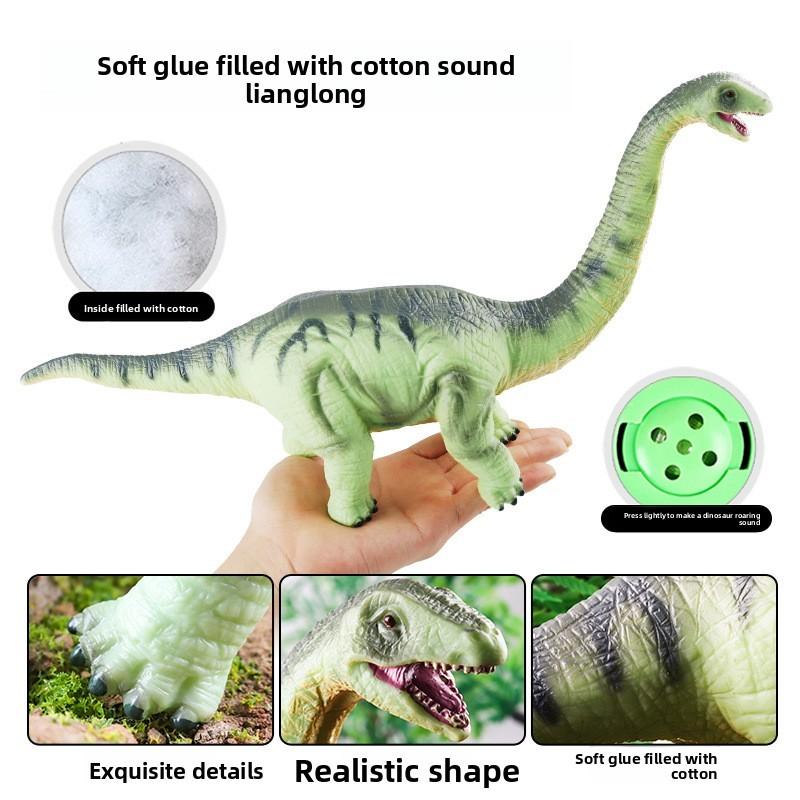 Silicone Dinosaur Soft Model For Kids Collectible Fun Educational Play Gift