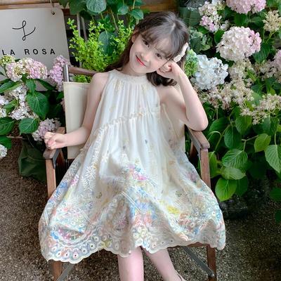 Girls' Summer Princess Beach Dress