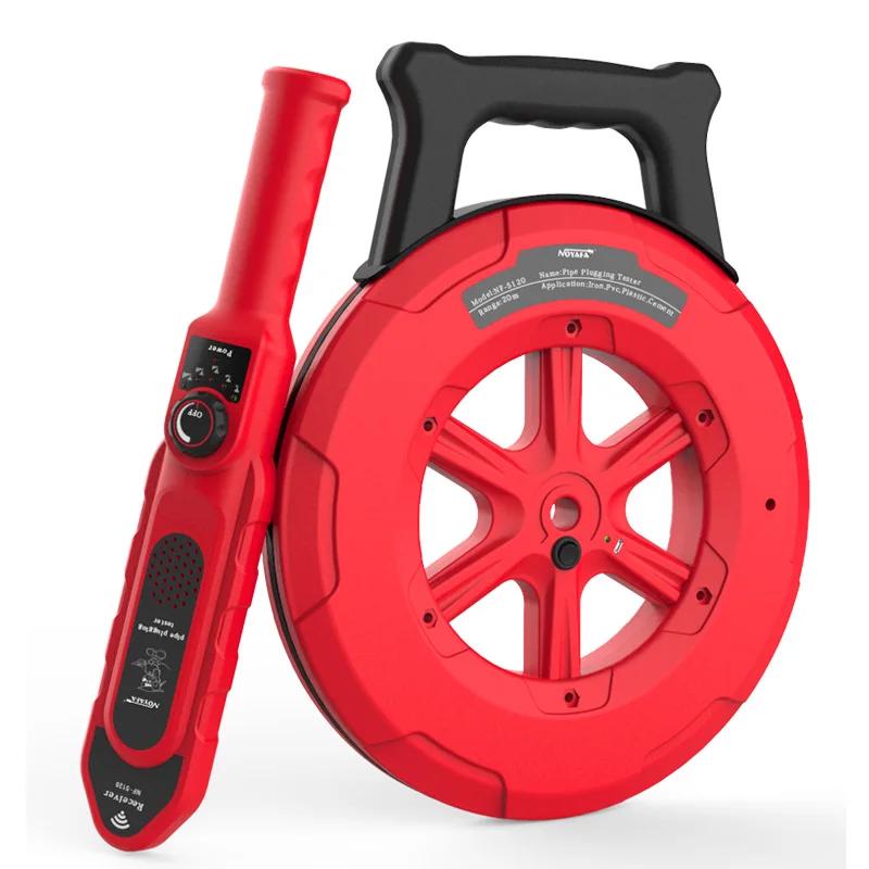NF-5140 40M/20M/30M Pipes Blockage Diagnostic-tool Scanner Plumbers Pipeline Blocking Clogging Locating Instrument