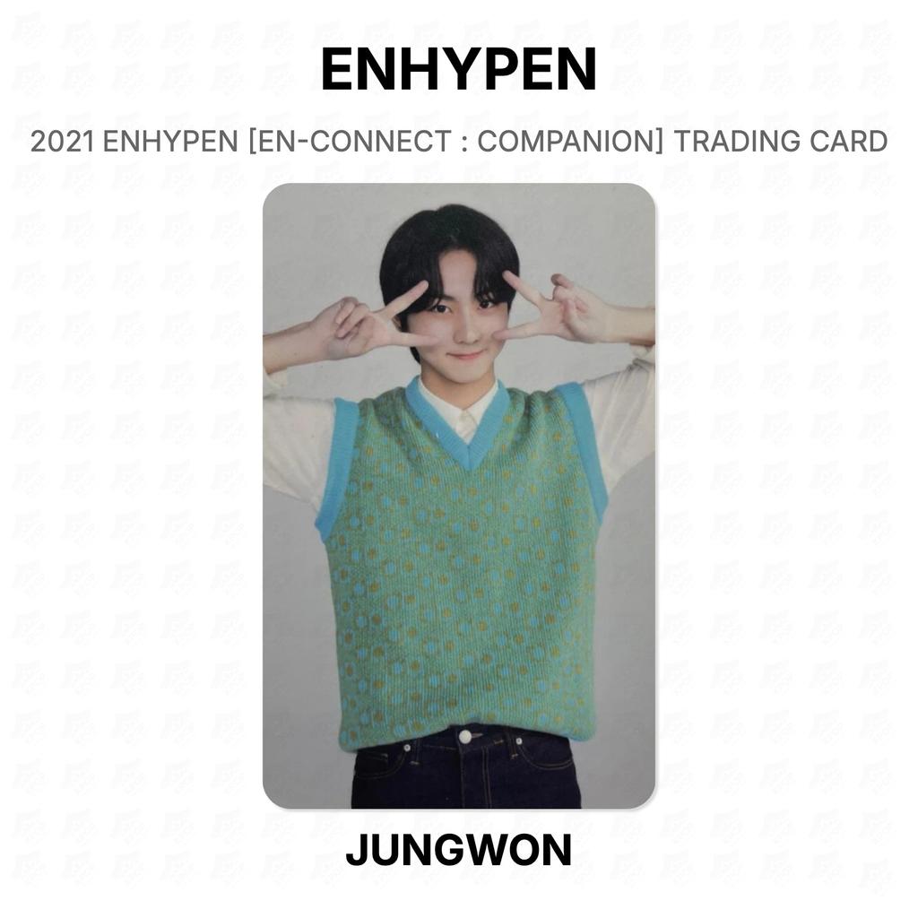 ENHYPEN 2021 ENHYPEN [EN-CONNECT : COMPANION] TRADING CARD Official Photocard