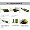 DIY Craft Glass Cutter Stainless Steel Glass Bottle Cutter Adjustable Wine Bottle Home Decor Sharp Smooth Cutting