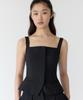 Evokeera Posh Vest Bustier(Deep Navy)
