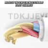 Dual USB Type C Cable 60W PD Fast Charging Cable Dual Plug Type C Charging Cable For Smartphones Tablet Laptop