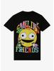 2026 New Smiling Friends Allan Cheese T-Shirt Both Men and Women Can Wear Fashionable and Casual Pure Cotton T-shirts