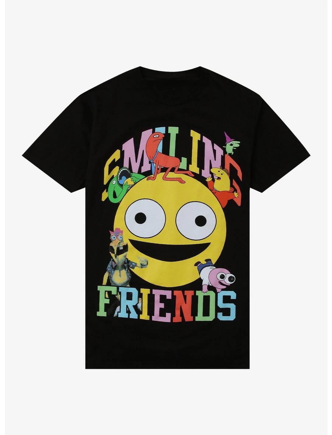 

2026 New Smiling Friends Allan Cheese T-Shirt Both Men and Women Can Wear Fashionable and Casual Pure Cotton T-shirts 5XL
