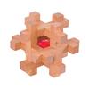 Puzzle 3D in Legno a Incastro Rompicapo Adulti Bambini Ragazzi Ragazze Lucchetto di Luban Sfida QI Idee Regalo Educative e Divertenti