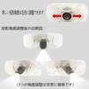 Ltsplay Courtesy Lamps, Car Door Welcome Lights, Courtesy Lights, LED Logo Projector Lights, Adjustable Angle, Set of 2