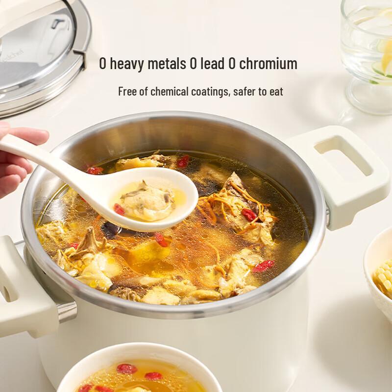 REDCCHEF 6L Tlakový hrnec z nerezové oceli 304