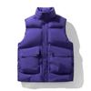 Winter men's cotton vest outer wear casual stand-up collar thickened thermal vest autumn and winter sleeveless vest jacket