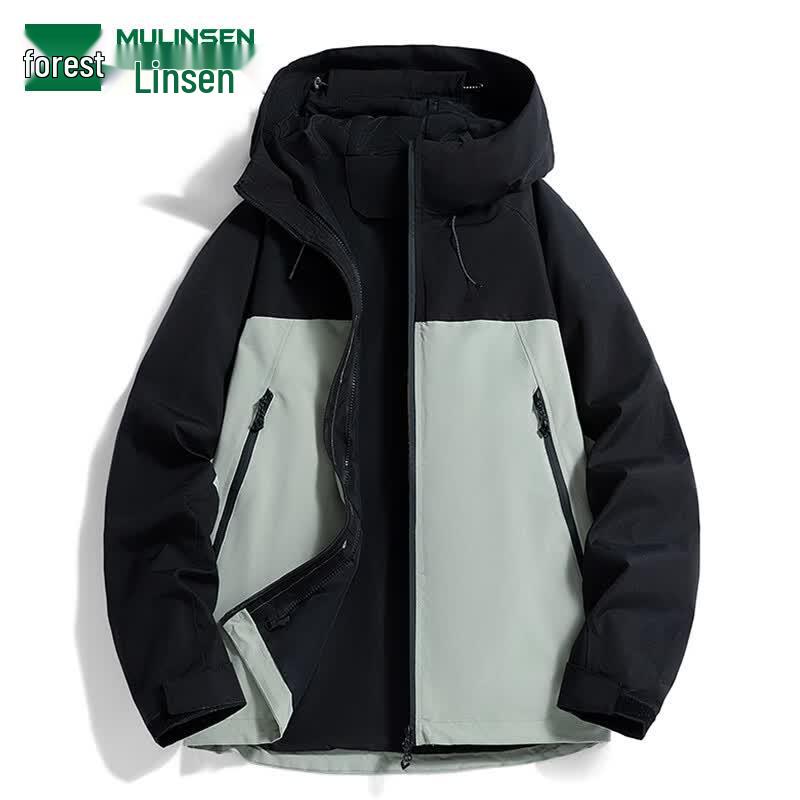 MULINSEN Men's Hooded Windbreaker Jacket