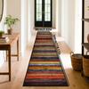 VIKAMA Bohemian Colorful Runner Rug Large Area Rugs Easy-Clean Kitchen Rug Doormat Welcome Mat Rug For Bedroom Live Room Home De