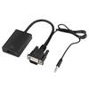 HD VGA To Hdmi-compatible Computer To TV Adapter  Cable Audio Cable Power Supply Line