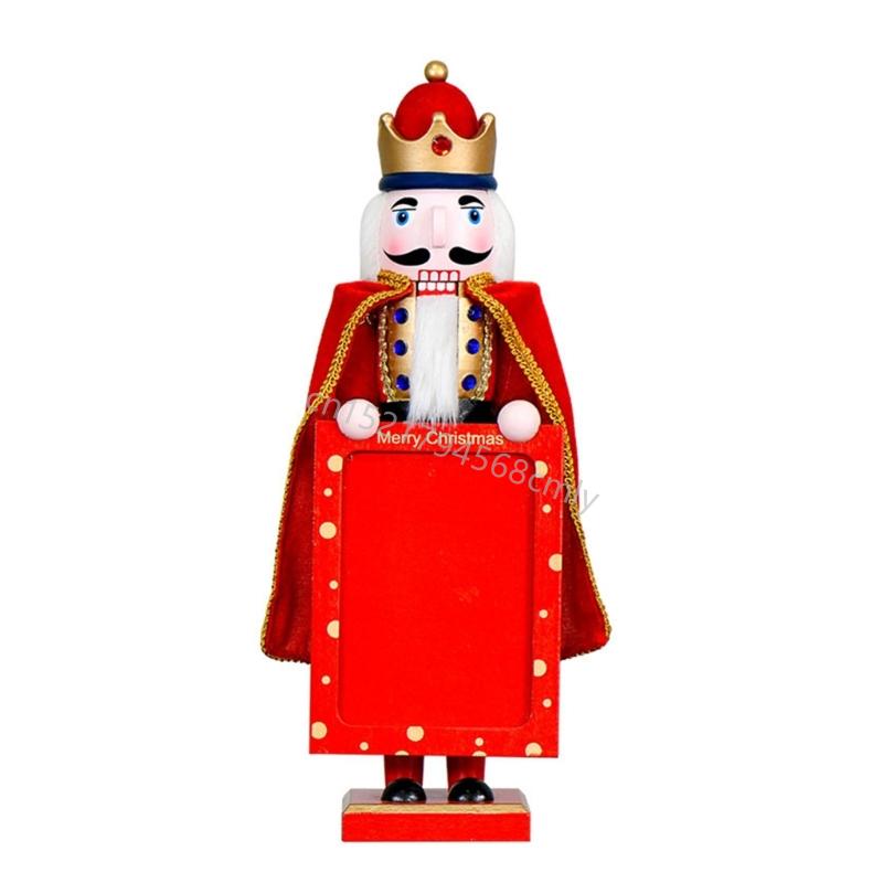 Christmas Decorations Nutcrackers Ornament,Wooden Nutcrackers Figures Gift 6XDE China Mainland