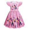 Girls Witch  Girls Flying Sleeves Children's Dress Children's A-line Skirt