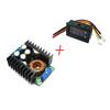Conversor Boost DC 9A 300W 150W Conversor Buck Step Down Módulo de Potência DC 0-100V 10A Voltimetro Amperímetro Digital Display Duplo