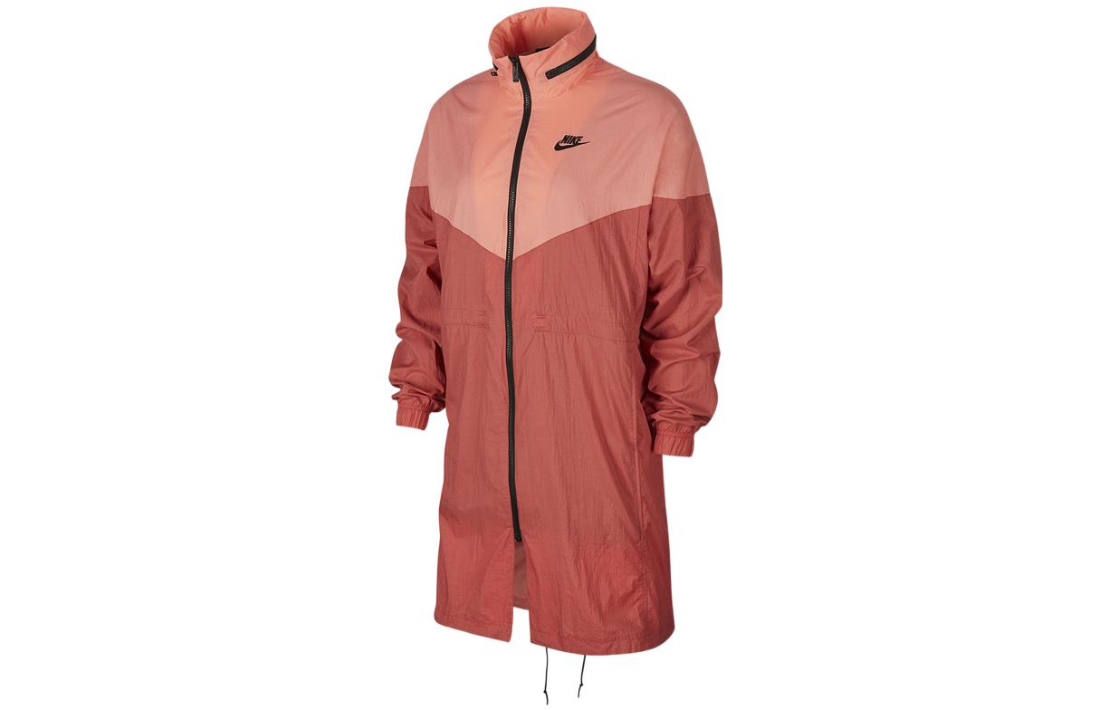 Nike Jackets Women s Red Brown Stand Collar Moderate Other BV3688-897 M