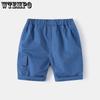 Boys' Cropped Pants Summer Korean Children's Pants Boys' Casual Shorts Baby Shorts Trend