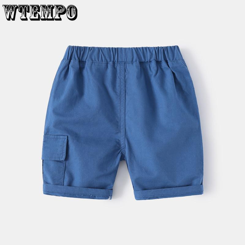Boys' Cropped Pants Summer Korean Children's Pants Boys' Casual Shorts Baby Shorts Trend
