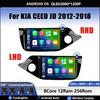LHD 9" 4G Android OS For KIA CEED JD 2012 2013 - 2018 Car Radio Stereo Multimedia Video GPS Navigation Player QLED Screen BT 5.0
