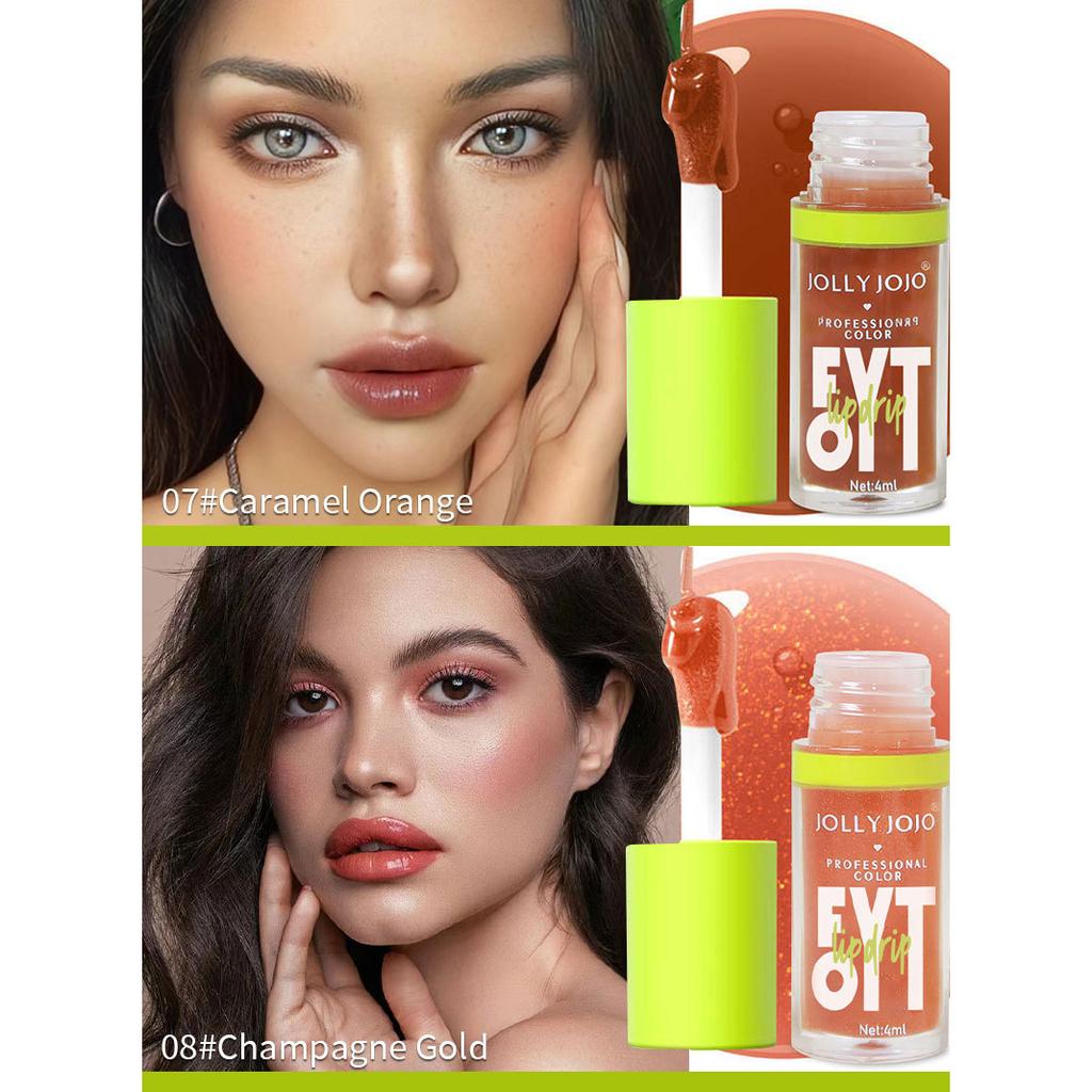 Wässriges Gelee-Lippenöl, flüssiger, feuchtigkeitsspendender Lippenprimer, rissiger Lippenbalsam, transparenter Lipgloss