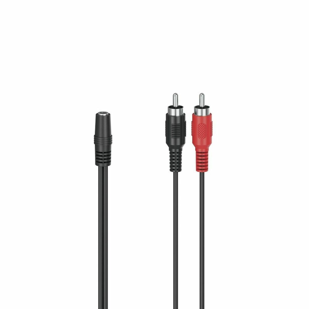

Аудиокабель Jack-2 RCA Hama 00205186 0,1 м, черный