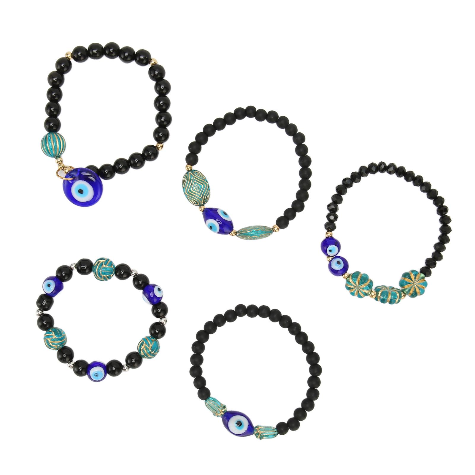 

Черный обсидиановый браслет эластичность защита благословение амулет голубой глаз обсидиановый браслет для мужчин