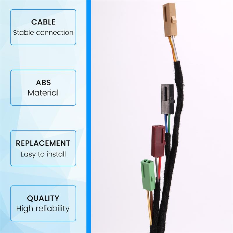 

#551Z For VW PASSAT CC Left Tailgate Cable Set RHD 8971182J 8 971 182 J (Black)