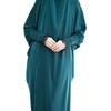 Loriya Solid Color Big Swing Robe Dress 2023 - LR609, Dubai, Turkey