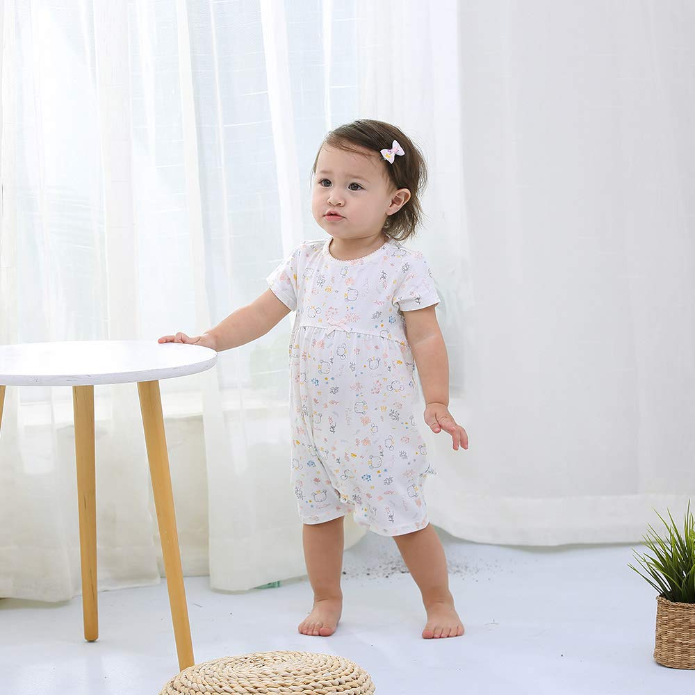 Baby nest Baby Short Baby Cute Room Newborn Set of Months Clothes, Girls' Rompers, Sleeves, Summer, Clothes, Underwear, Coveralls, Wear, Sleepwear,