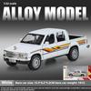1/32 Scale Helax Simulation Alloy Car Model Toy Ornaments Collection Boy Gift with Sound and Light Off-road Pickup Truck