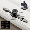 PQB Black Handles for Furniture Cabinet Knobs and Handles Kitchen Handles Drawer Knobs Cabinet Pulls Cupboard Handles Knobs