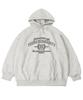 College Team Oversized Fleece-Lined Hoodie [Navy]