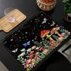 6PC Colorful Picture Mushroom Butterflies Placemats Festival Kitchen Linen Dinning Table Mats Coffee Cup Pads Mats Home Decor7.3