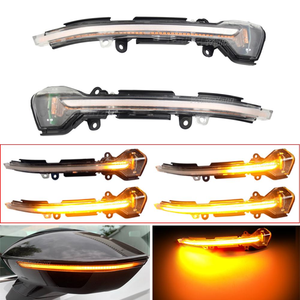 Dynamic Blinker for Seat Leon III MK3 5F 2013-2018 Ibiza KJ Mk5 V Arona 2017-2018 LED Turn Signal Mirror Indicator Light