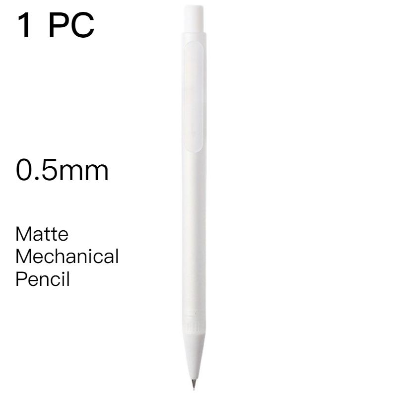 M&G BENWEI 0.5mm or 0.7mm Matte Mechanical Pencil Minimalist Aesthetic Design Break-Resistant Mechanical Pencil for Students