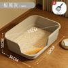 Oversized Pet Cat Litter Box, Semi-closed, Heightened and Thickened Anti-splash Cat Toilet, Easy To Clean, Bathtub Cat Toilet