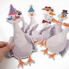 Cheerland Silly Goose Party Decorations Garland Birthday Banner Garden Tea Party Hanging Funny Goose Go Duck Decoration Supplies Farm Themed Cute