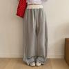 New ArrivalS Open Run Women S Cotton Blend Street Style Track Banding Wide pantS