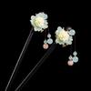 Fixed Jade Hair Hanbok Accessory Gemstone Hair Holiday Long Hair Gemstone Hairpin