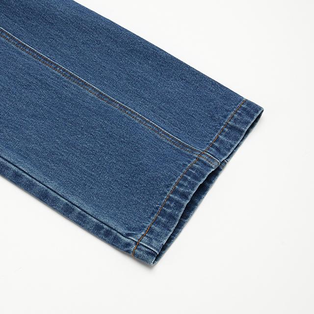 LAP Cut Baggy Wide Denim Pants Aq2Dp566