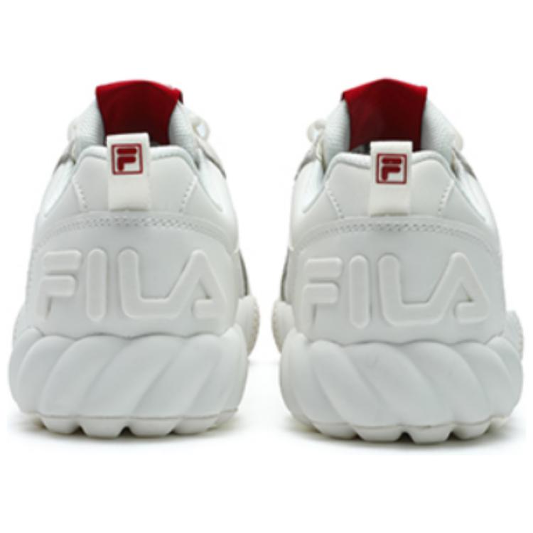 New FILA CAMPO Wear Resistant Low Top Skateboard Shoes Women's White F12W423208FSA