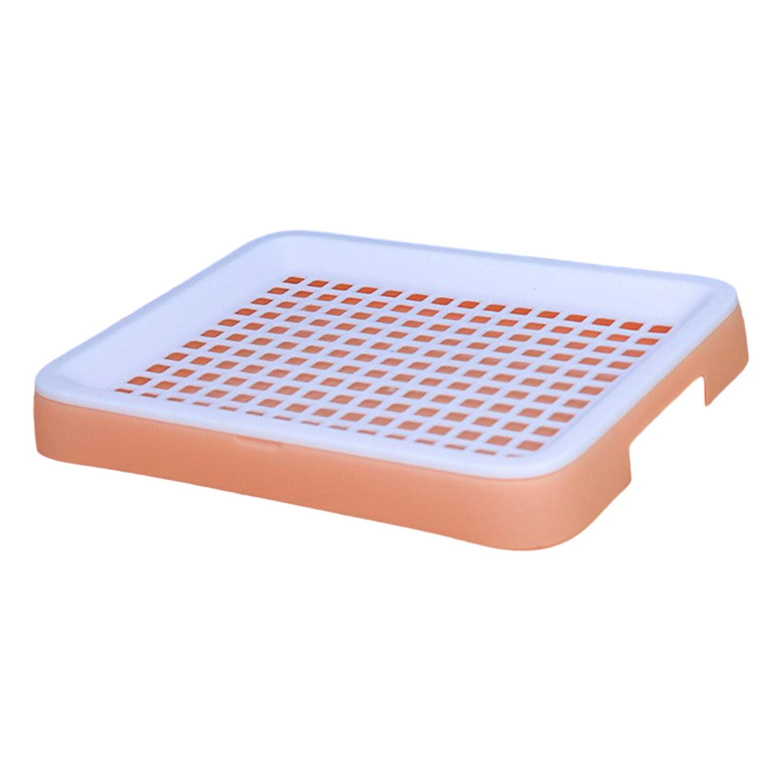 

Bunny Training Litter Tray Portable Hamster Toilet Box Guinea Pig Litter Pan for Small Animals Chinchillas Pet Cleaning Supplies