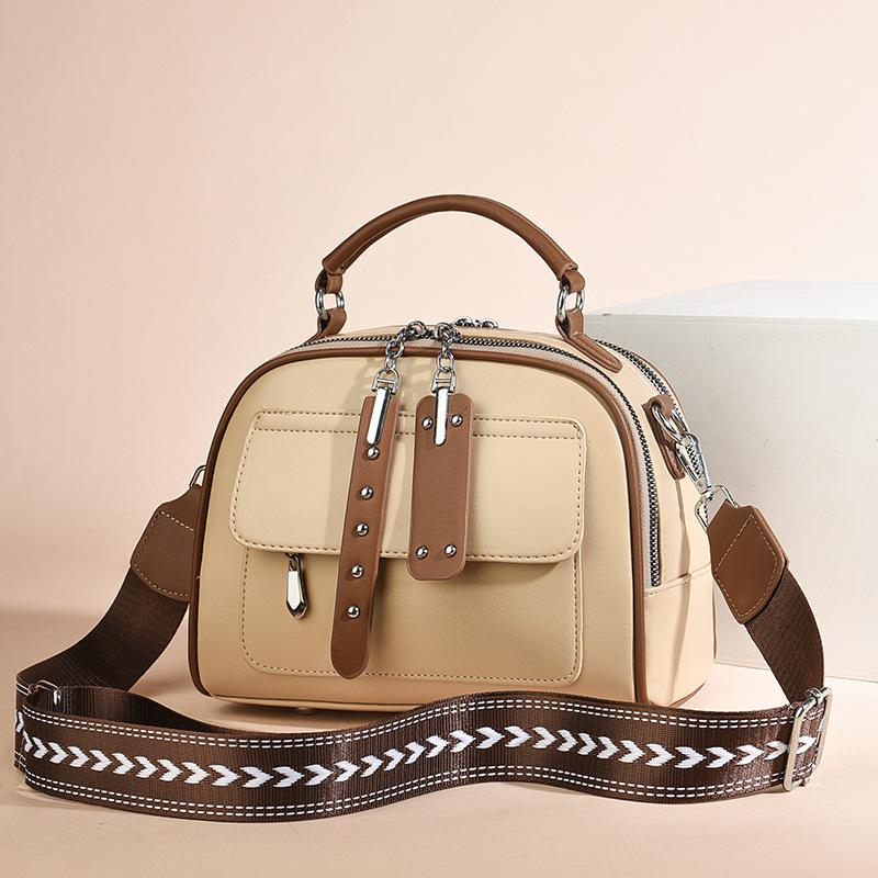 Single-shoulder Crossbody Bag - Fashionable Large Capacity Handbag with High-quality Texture