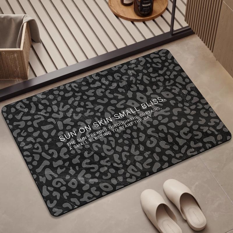 

Animal Texture Pattern Carpet Quote Rug Door Mat Modern Minimalist Style for Entryway Home Decoration Floor Mat Welcome Mat 40X60CM