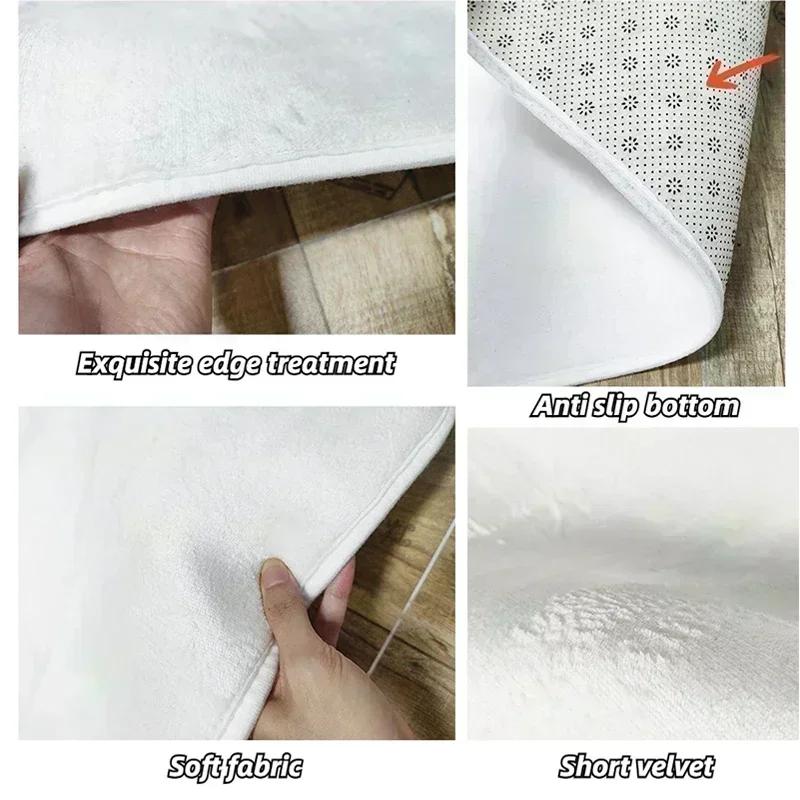 3D Horse Print Ara Rug Living Room Floor Mat Large Area Rug No Shedding Non-Slip Carpet for Bedroom Boys Girls Home Decor